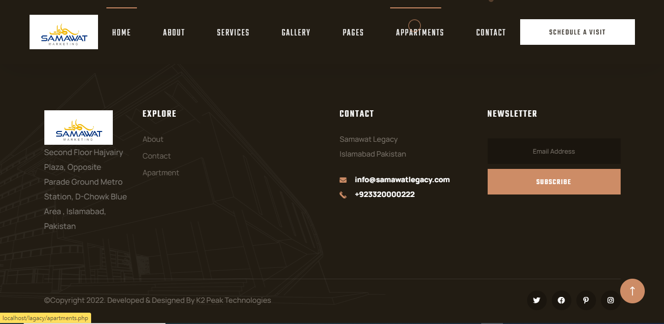 footer